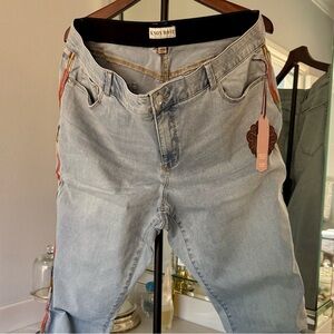 NWT Knox Rose Light Blue Denim 18W